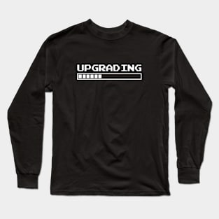 Upgrading simple design black Long Sleeve T-Shirt